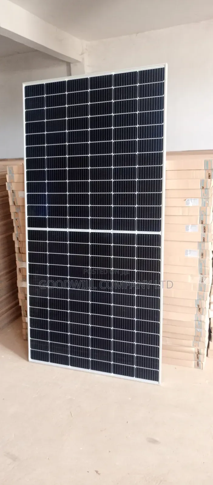 500w Mono Solar Panel Charging Off Grid/Rainy Weather