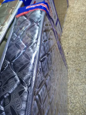 Re Bonded Mattress. 3*6*7 Inches.( Silver)