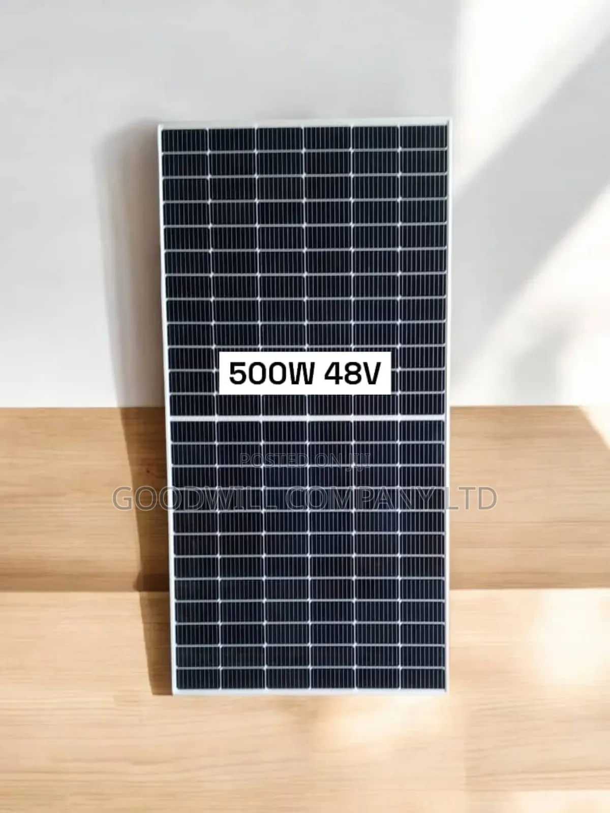 500w 48v Cworth Monocrystalline Solar Panel Few Hours Charge