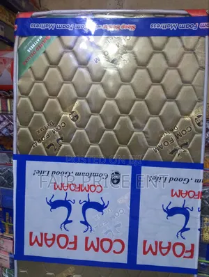 Re Bonded Mattress. 3*6*7 Inches.( Gold)