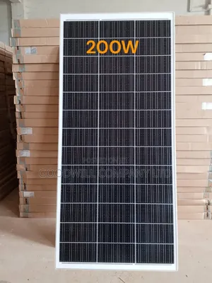 200w 24v Cworth Monocrystalline Solar Panel Few Hours Charge