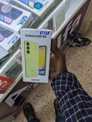 New Samsung Galaxy A25 128 GB Black