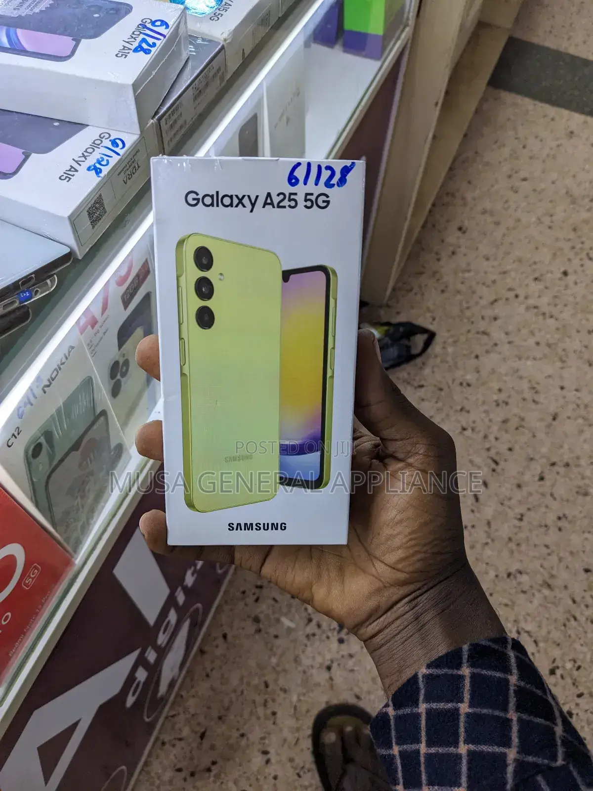 New Samsung Galaxy A25 128 GB Black