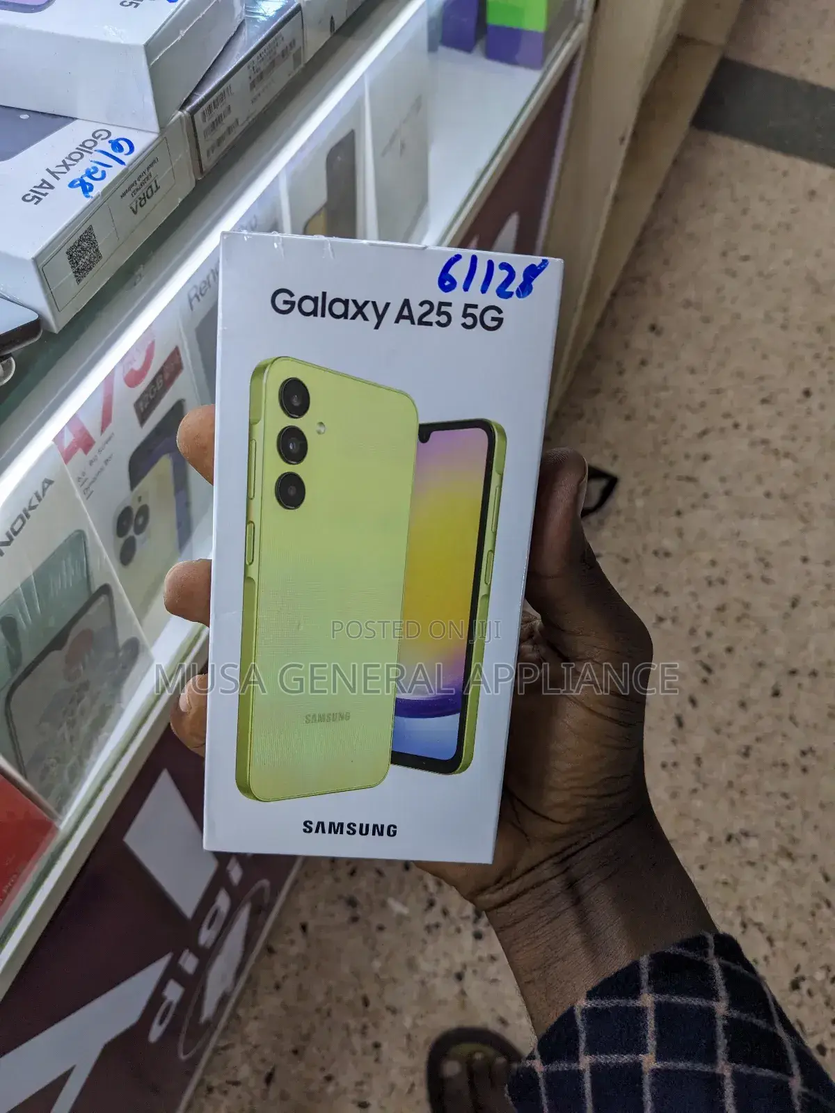 New Samsung Galaxy A25 128 GB Black