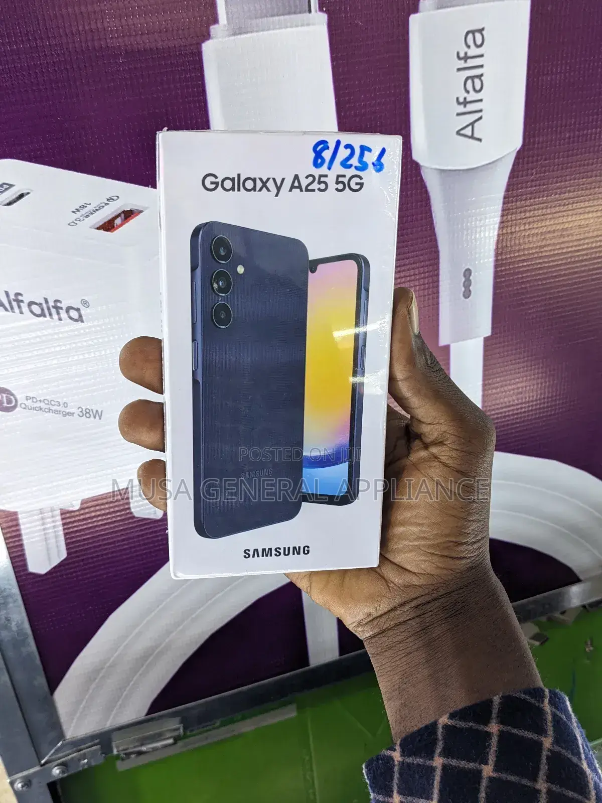 New Samsung Galaxy A25 256 GB Black