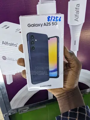 New Samsung Galaxy A25 256 GB Black