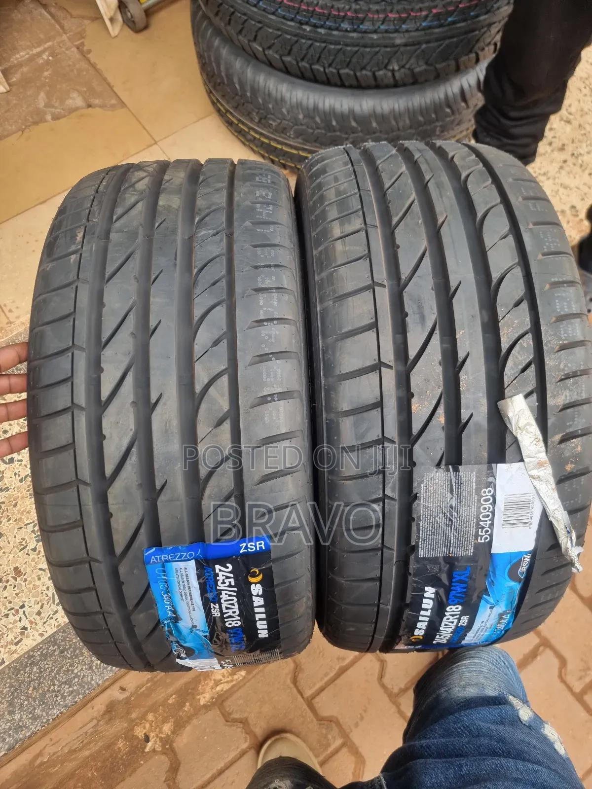 Tyres 245/40r18 Steel Belted.
