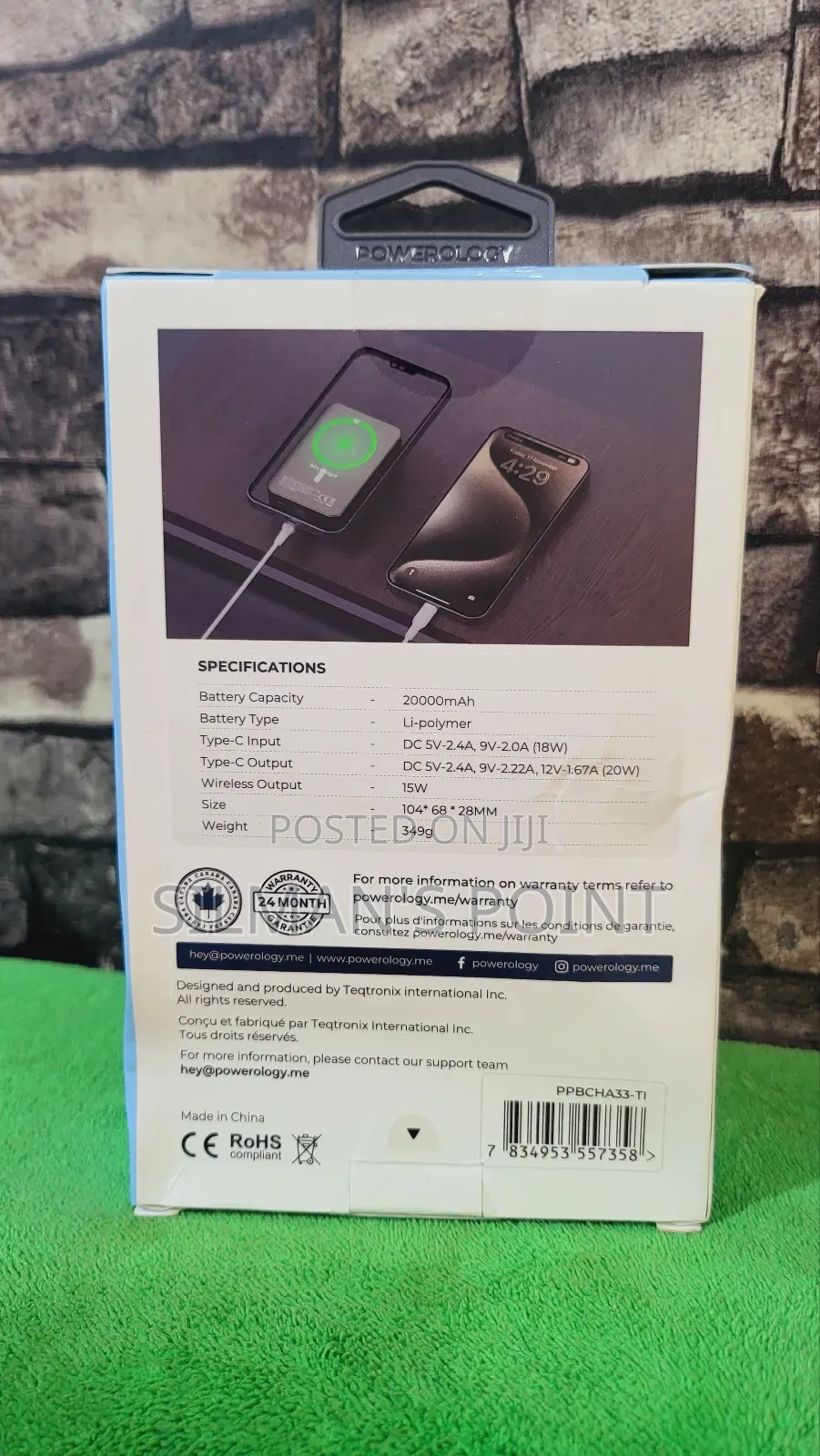 Powerology 20,000mah Magsafe Powerbanks