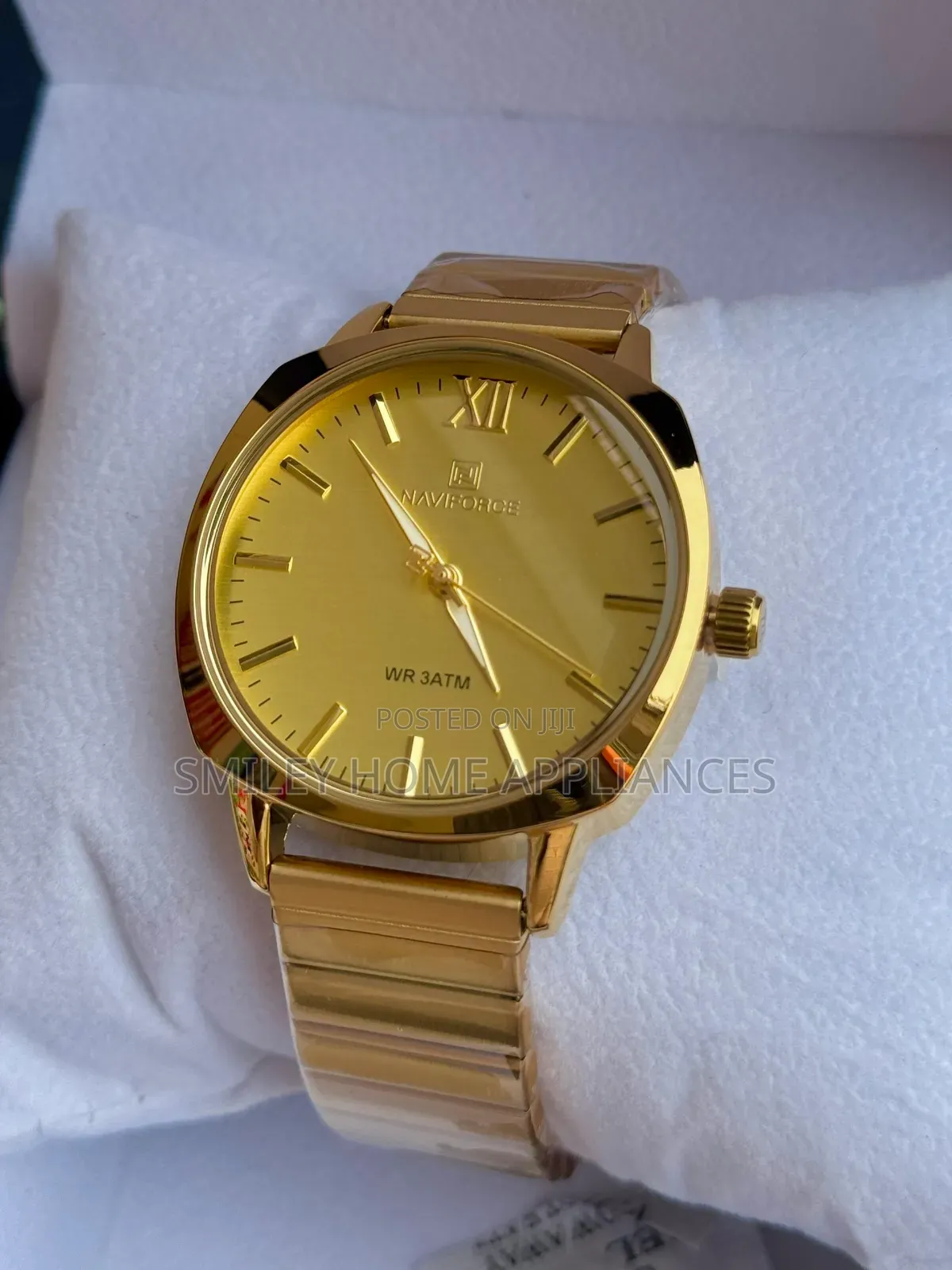 Naviforce Unisex Classic Watch Gold Color