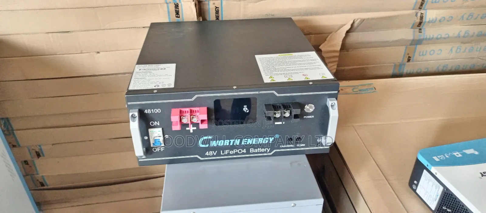 100ah 48v 5kwh Cworth Energy Lifepo4 Lithium Battery