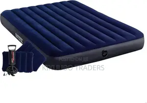 (5x6) Intex Inflatable Air Mattress With Pillows