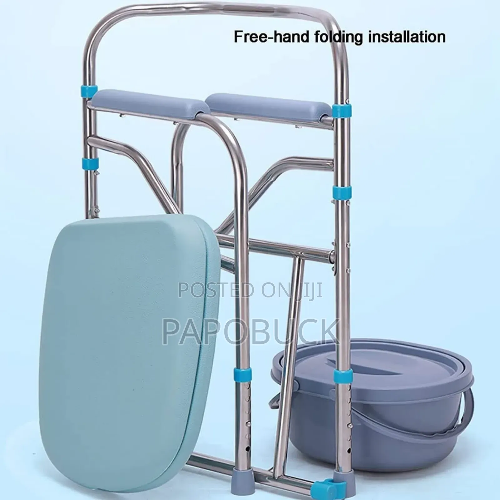 Foldable Commode Chair