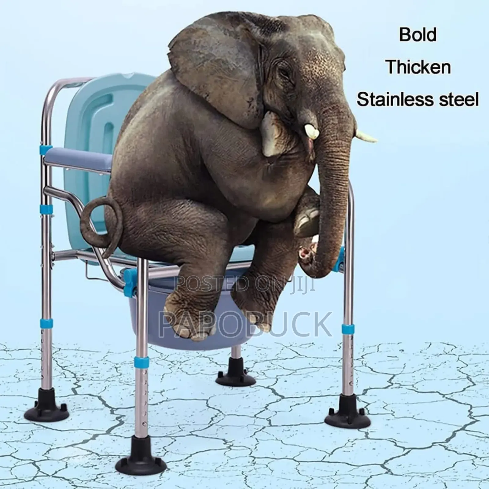 Foldable Commode Chair