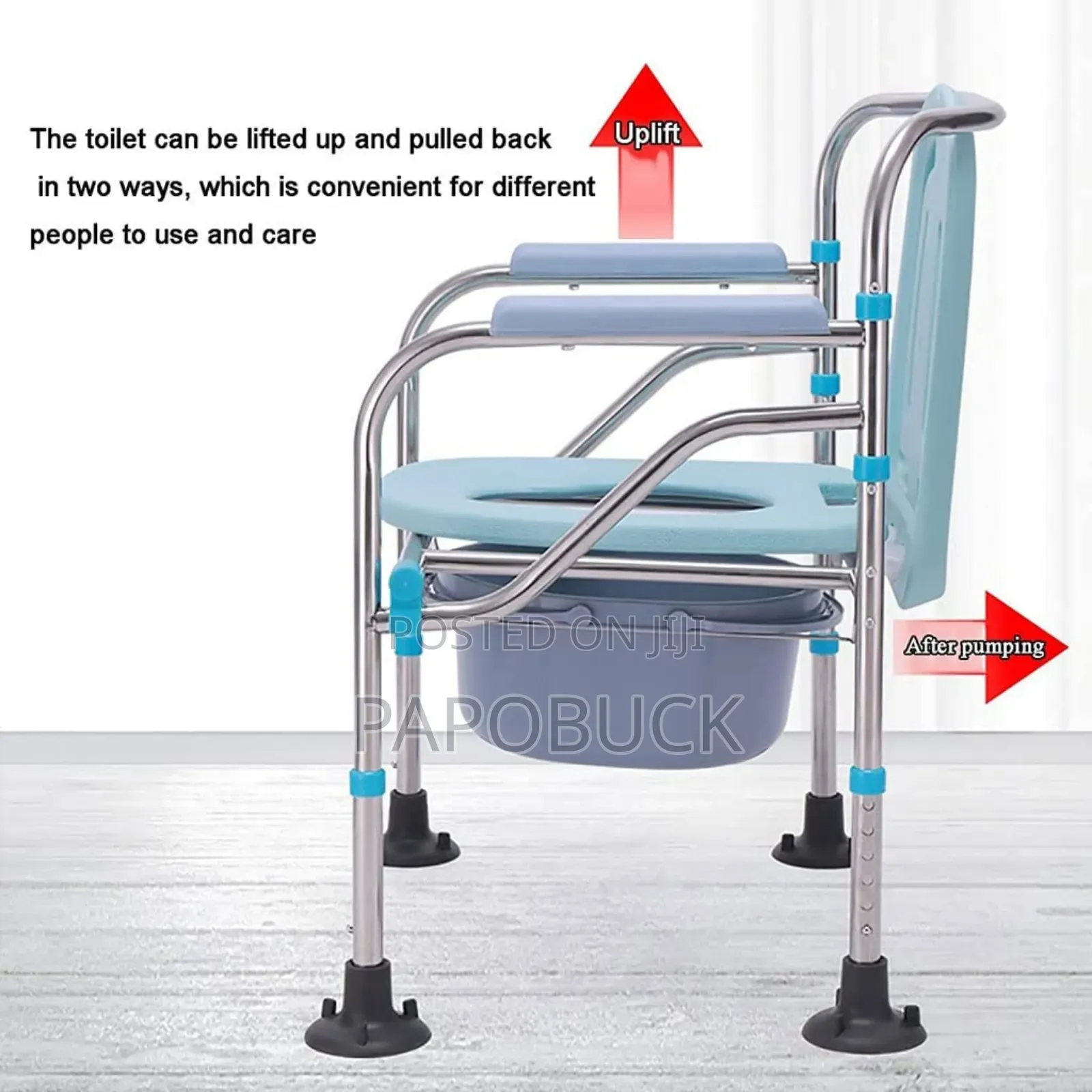 Foldable Commode Chair