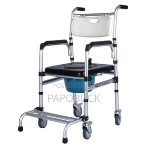 Portable Commode Chair With Wheels