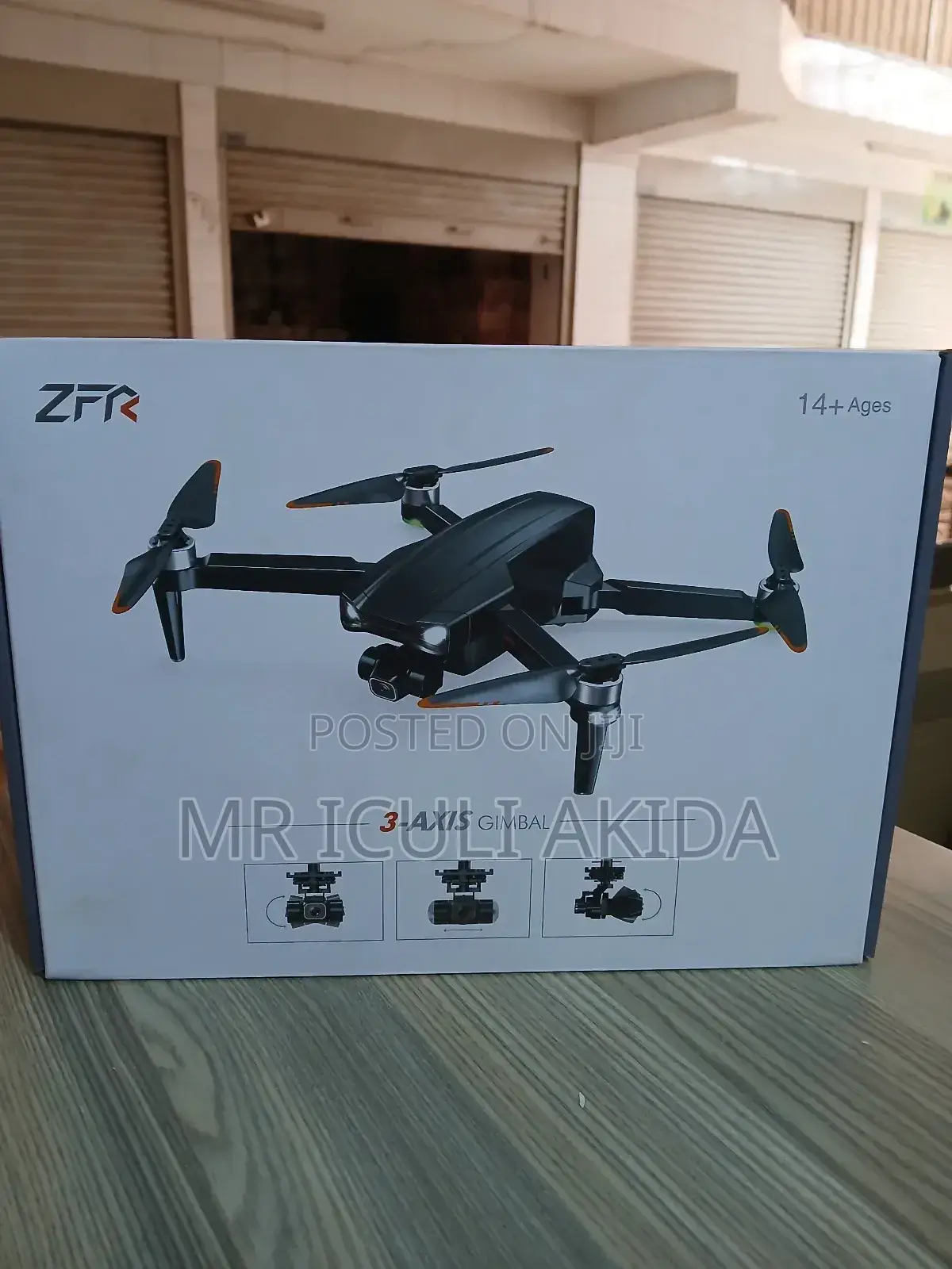 ZFR F186 Professional 3-Axis Gimbal Drone