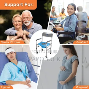 3 in 1 Commode Foldable Chair