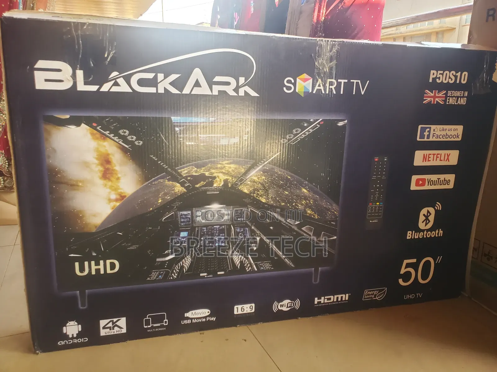 50"Inch Smart Blackark