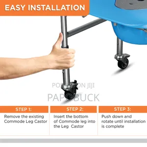 3 in 1 Commode Foldable Chair