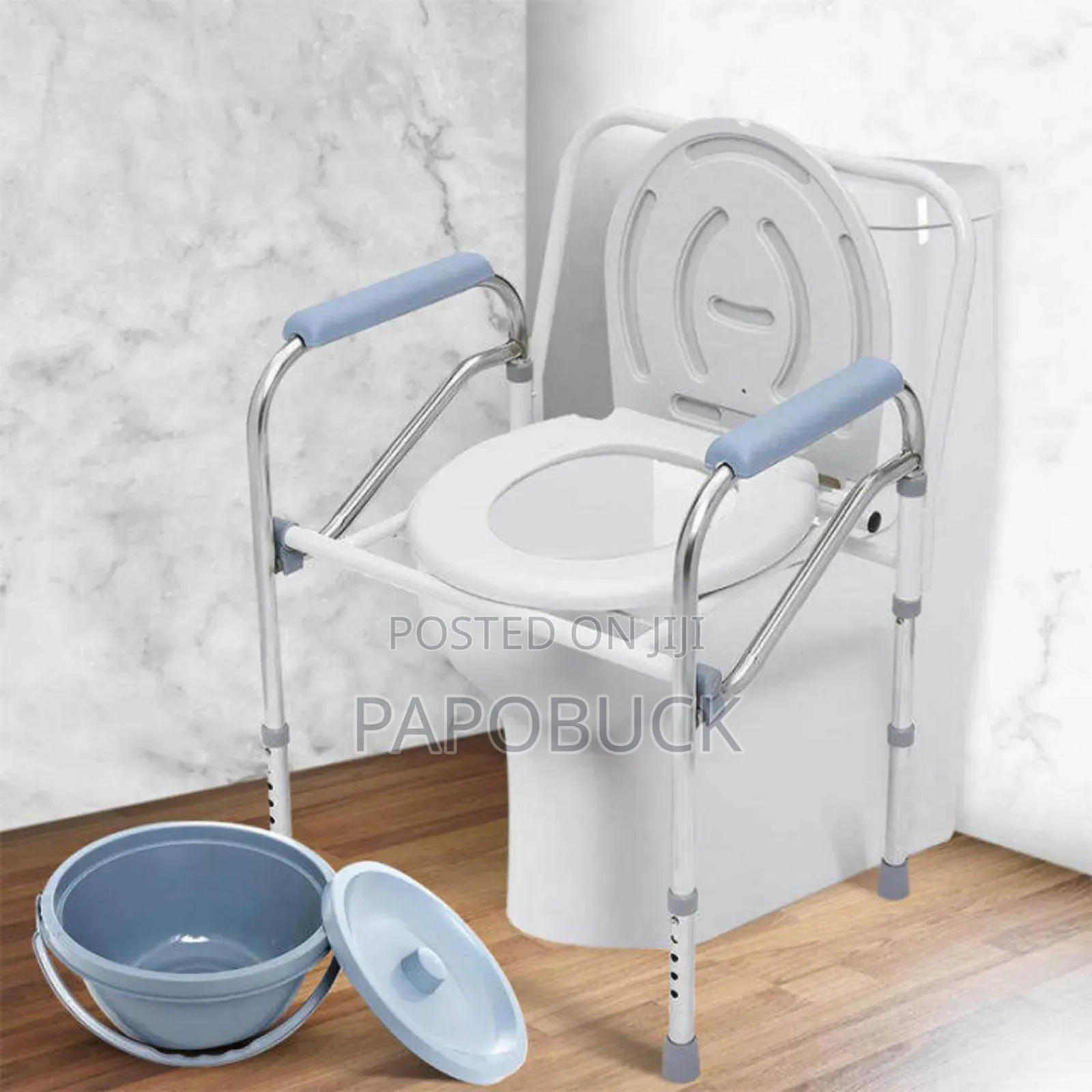 Strong Folding Commode Chair