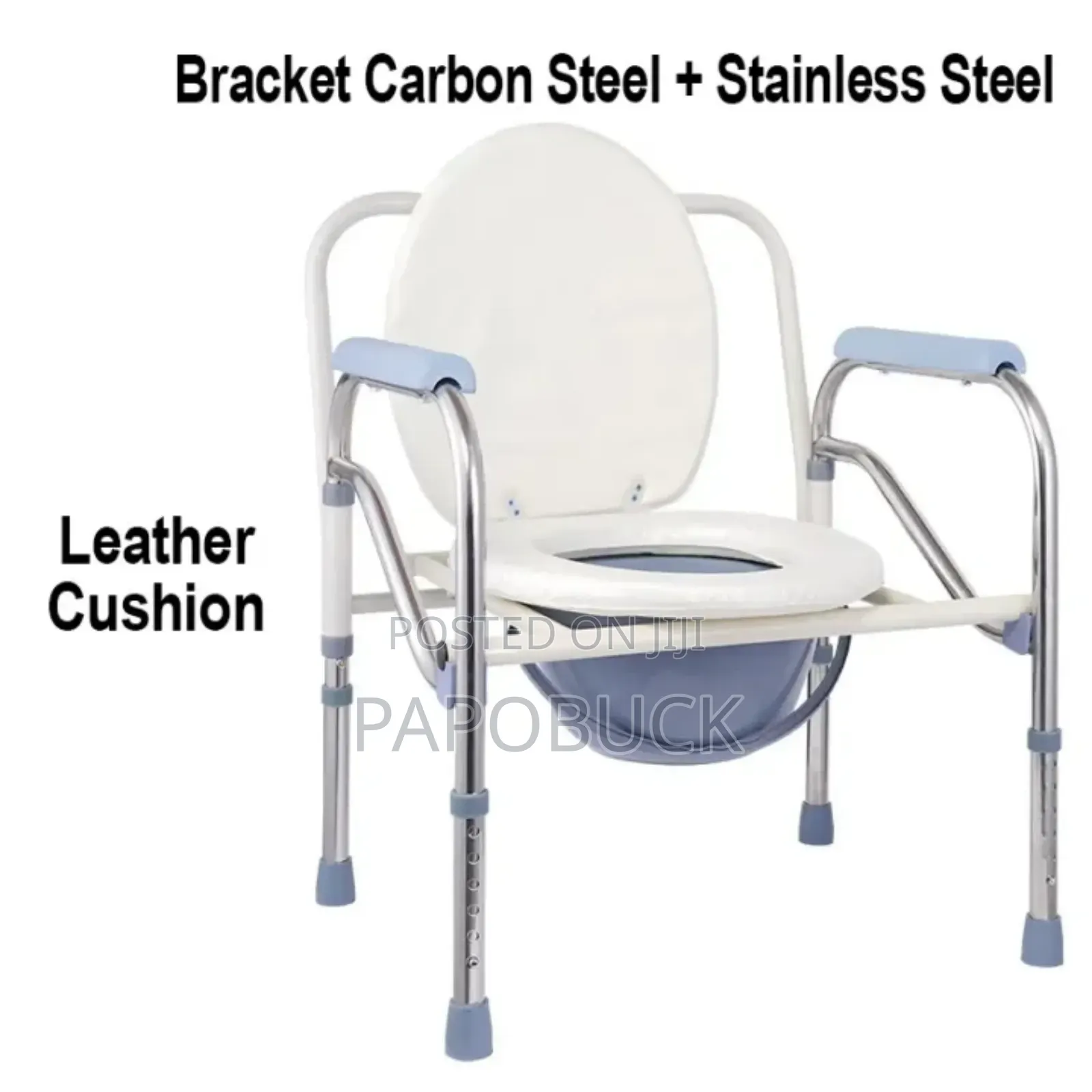 Strong Folding Commode Chair