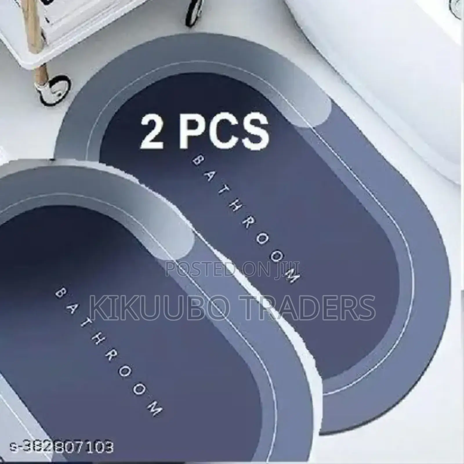 2pcs Anti Slip Bathroom Mat