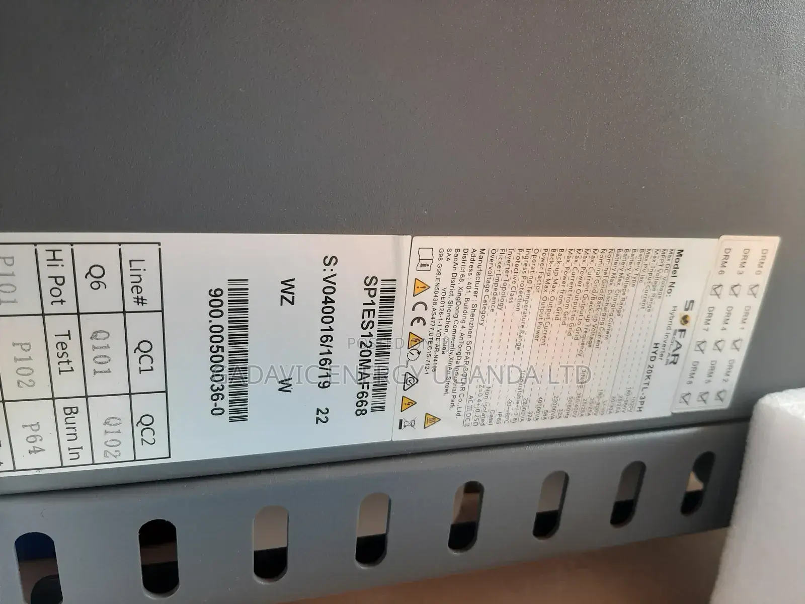 3phase 20kw Inverter