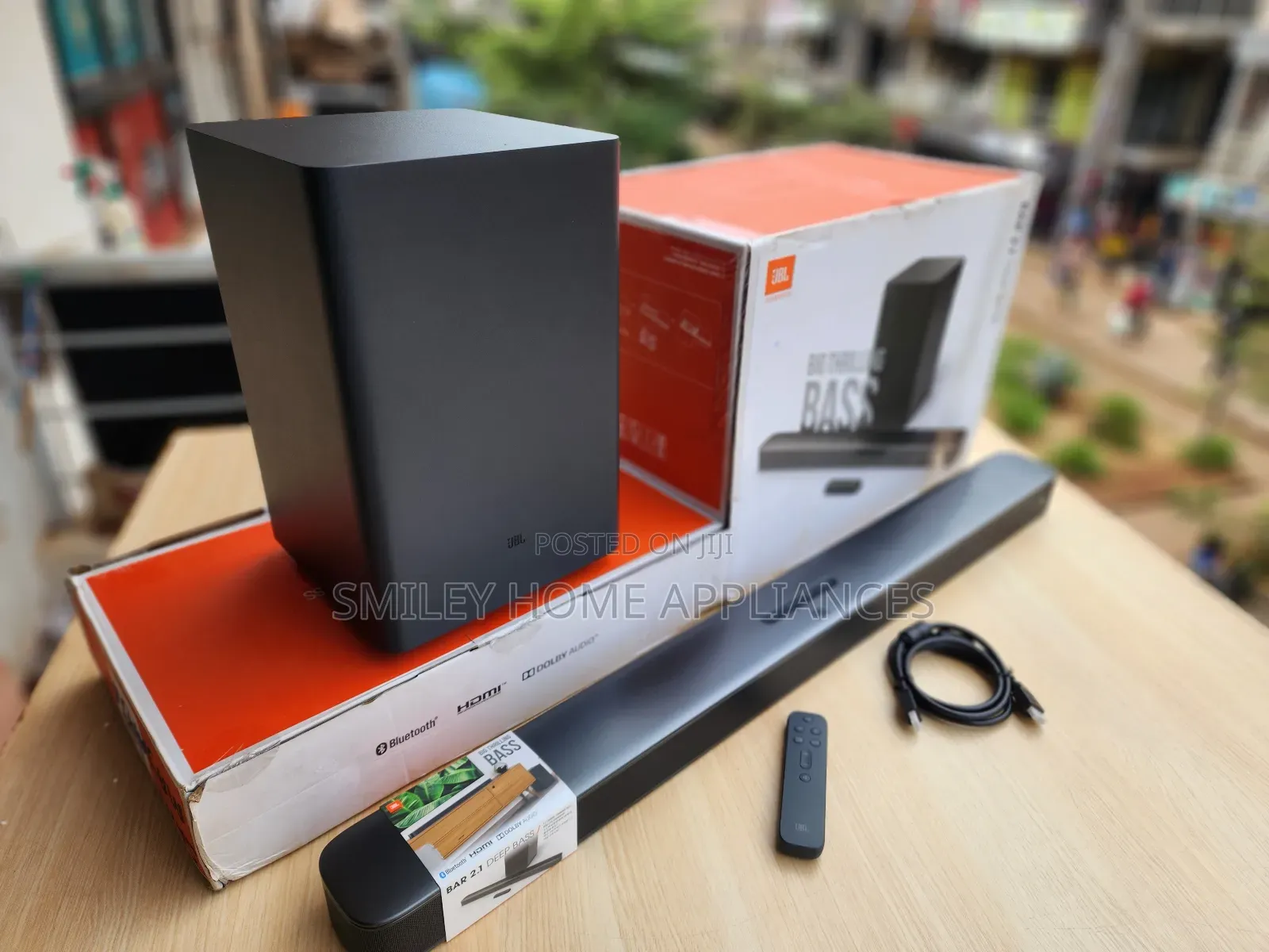 JBL 2.1channel 300watts Soundbar Deep Bass