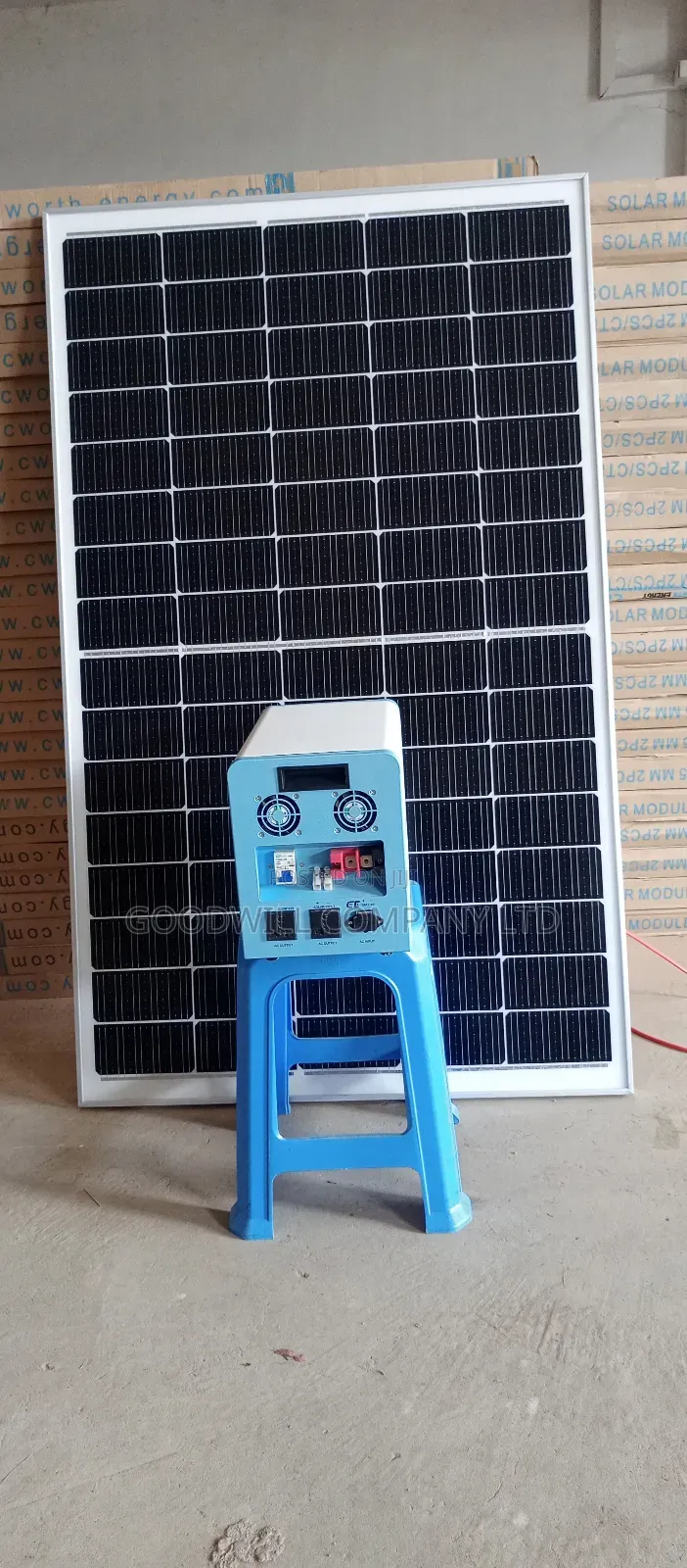 1.5kwh All in One Solar Power Bank With 420w Solar Panel