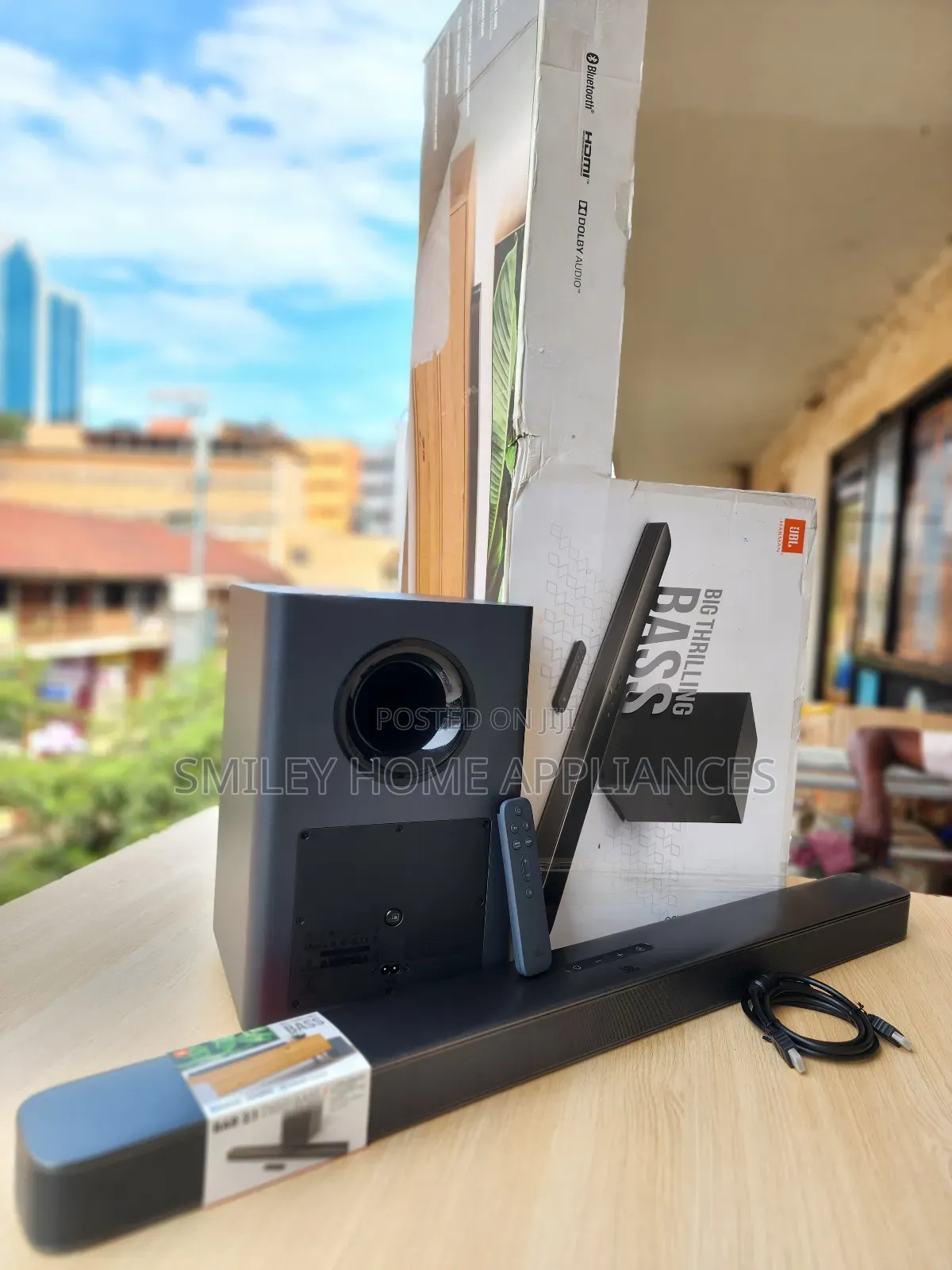 Newly Restocked JBL Deep Bass Soundbar 2.1channel