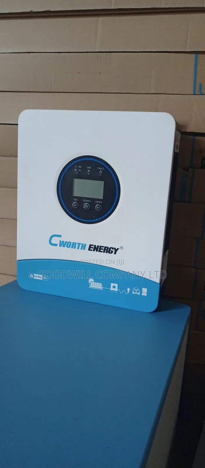 4kva 4000w 24v Cworth Hybrid Smart Inverter
