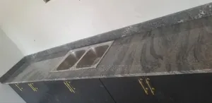 Wavy Grey Kitchen Work Tops
