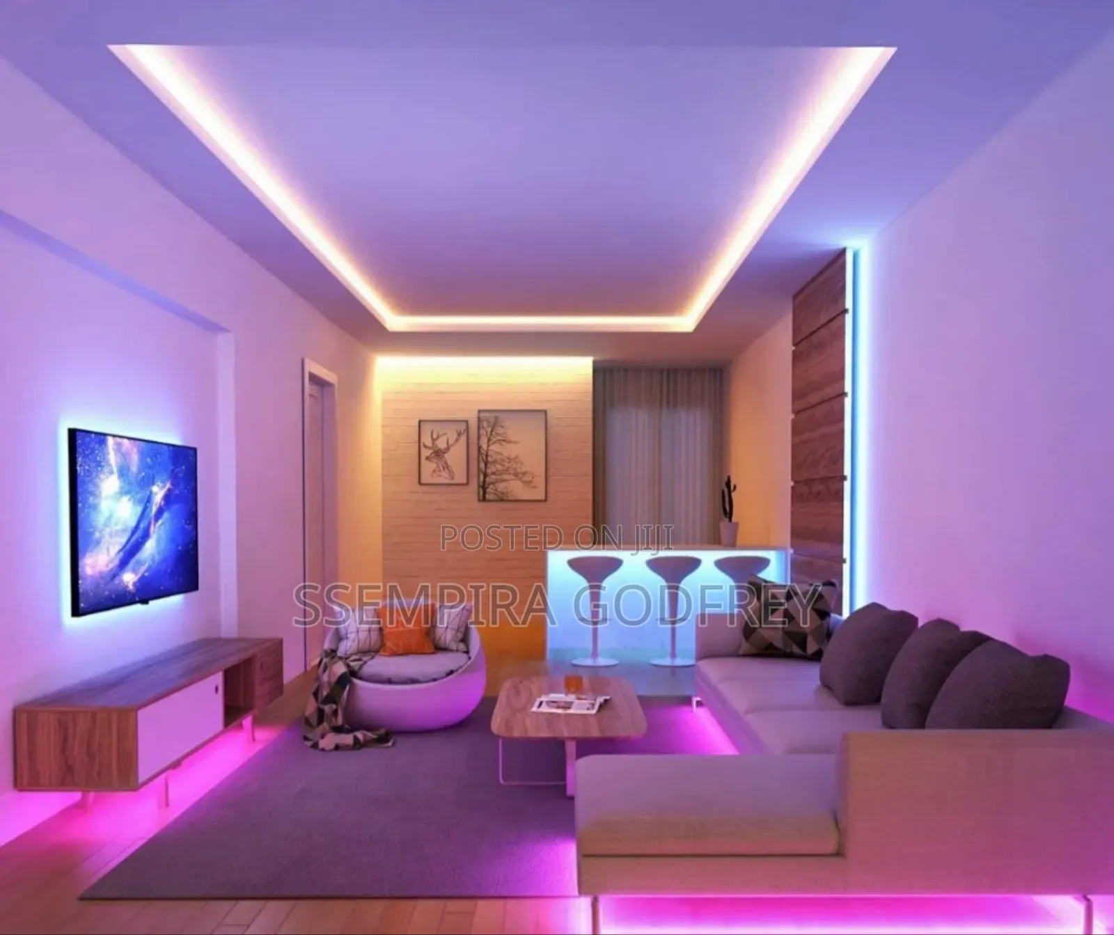 10m Quality Colourful RGB Striplights
