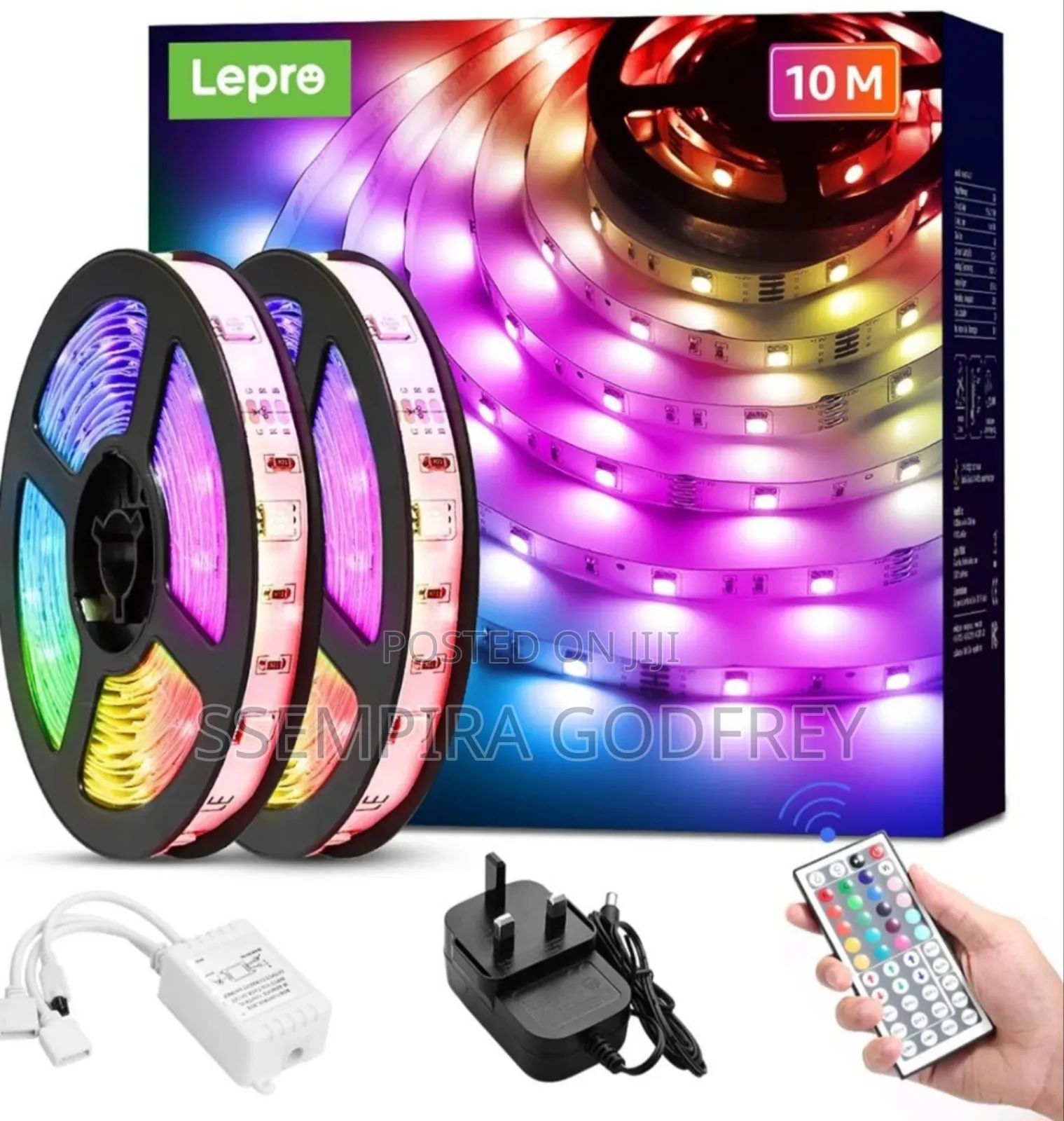 10m Quality Colourful RGB Striplights