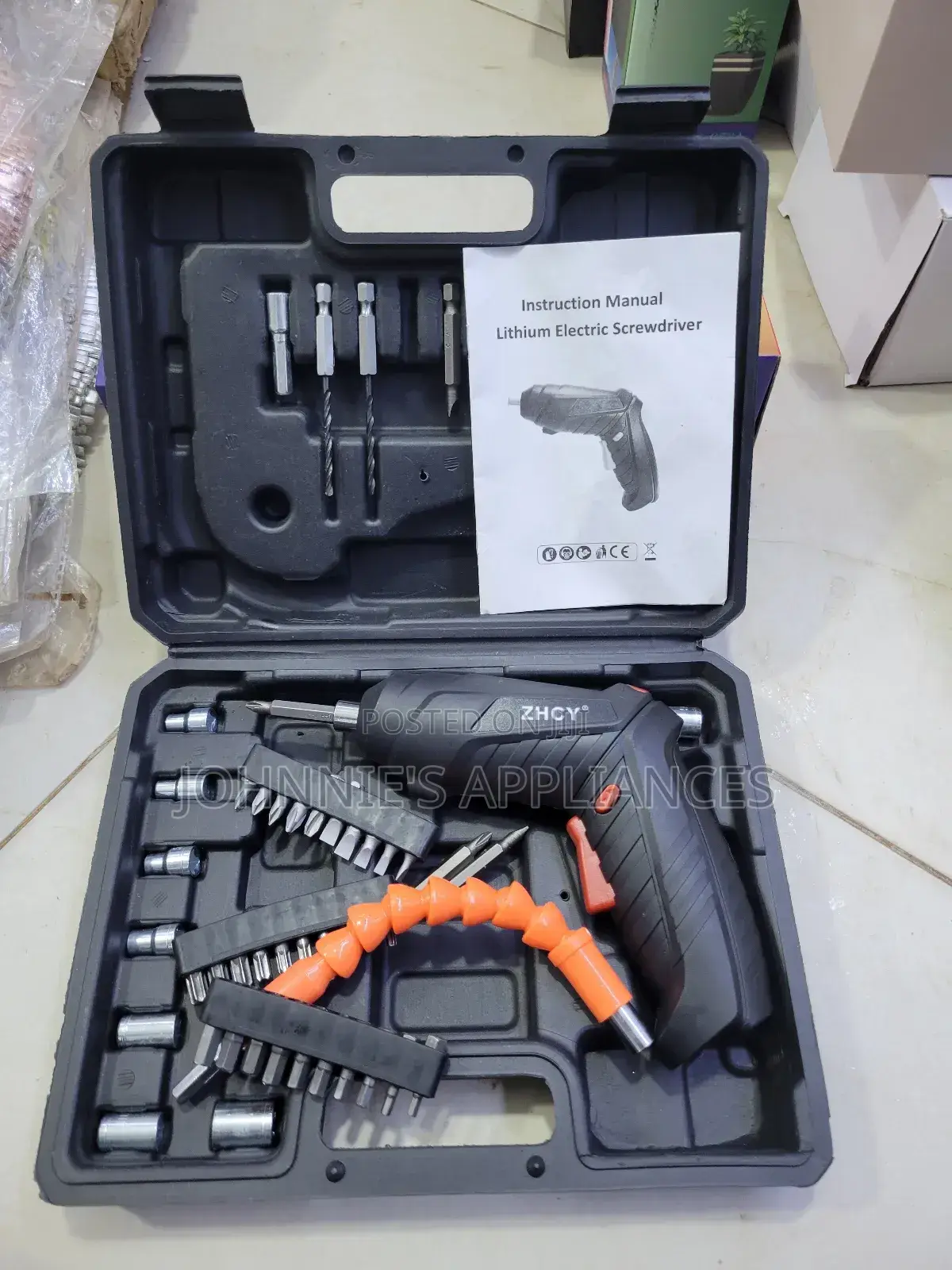 Multi Functional Rechargeable Lithium Electric Screwdriver