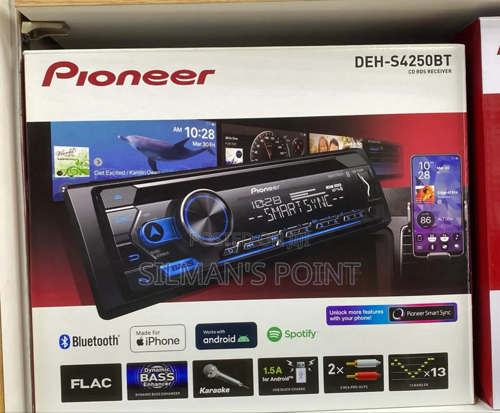 Pioneer Deh-S4250bt Single Din