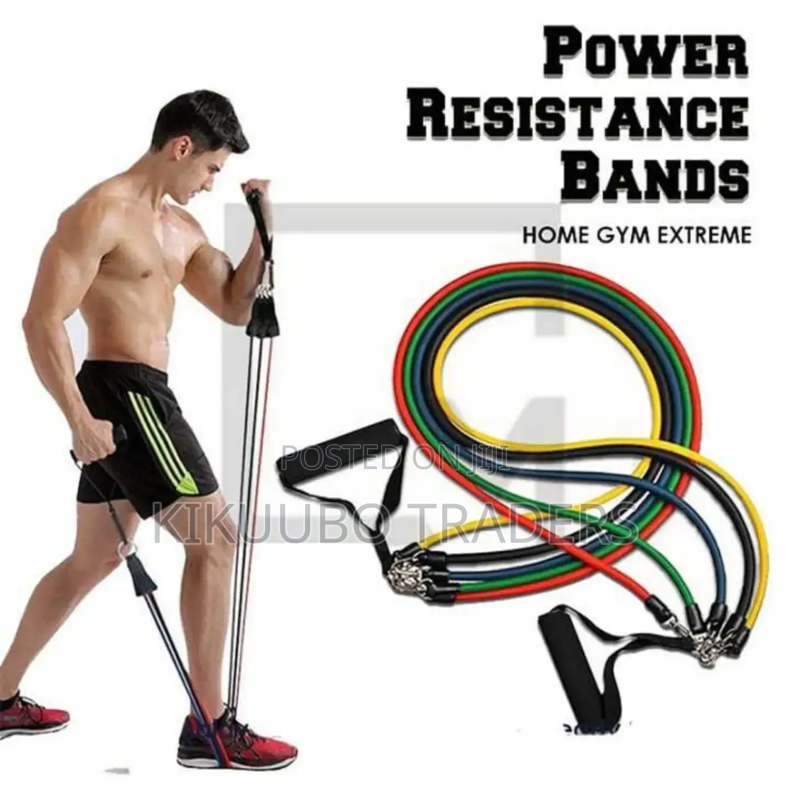 11pcs Exercise Resistance Bands