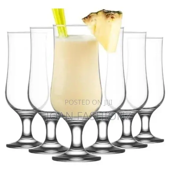 6 Pieces of Large Glasses Drink Ware for All Drinks