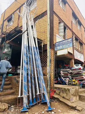 Blues First Solar Poles