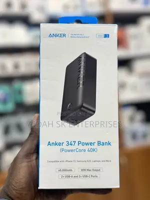 Anker Portable Charger, Power Bank, 40,000mah 30W