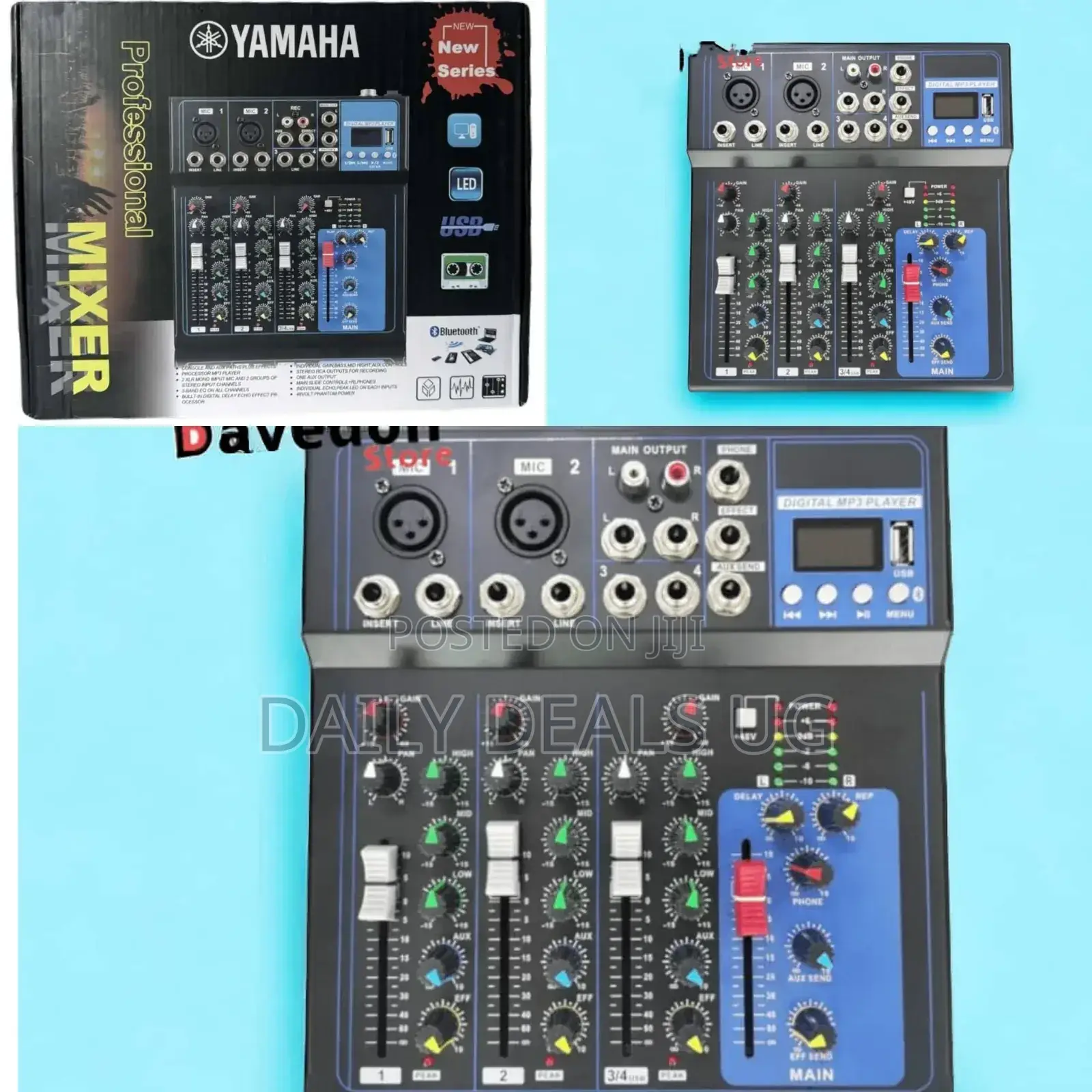 Bluetooth Yamaha Audio Mixer