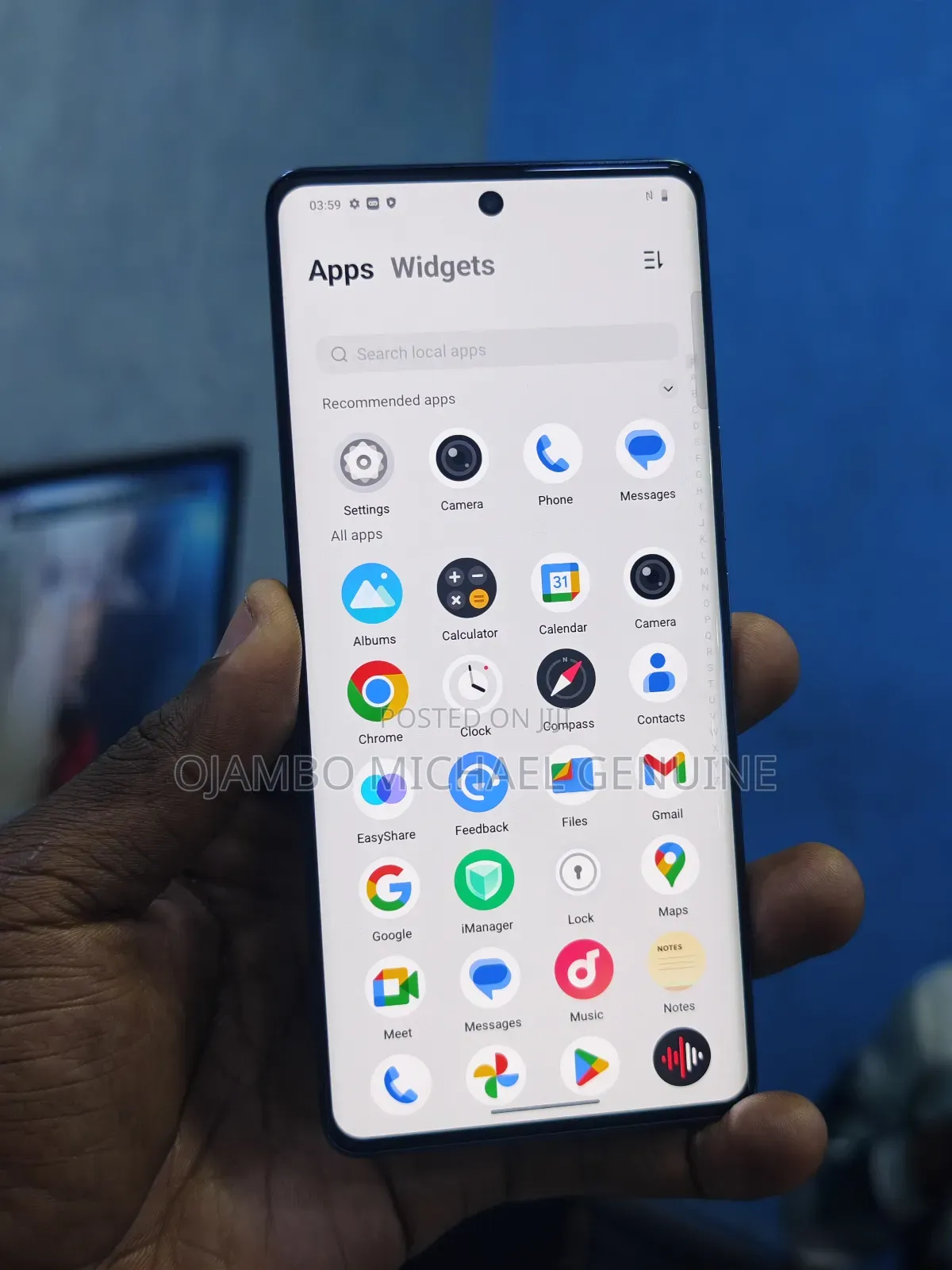 Vivo V40 5G 256 GB Gray