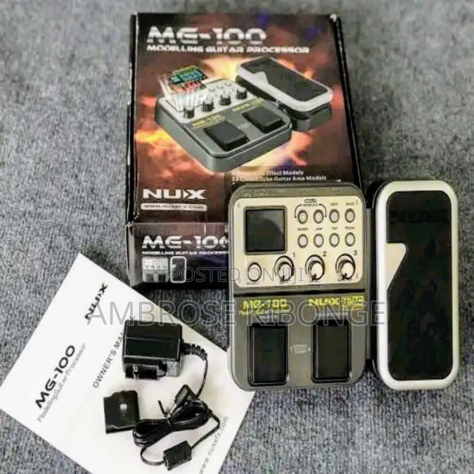 Premium Performance NUX MG-100 Processor Guitar Effect Pedal