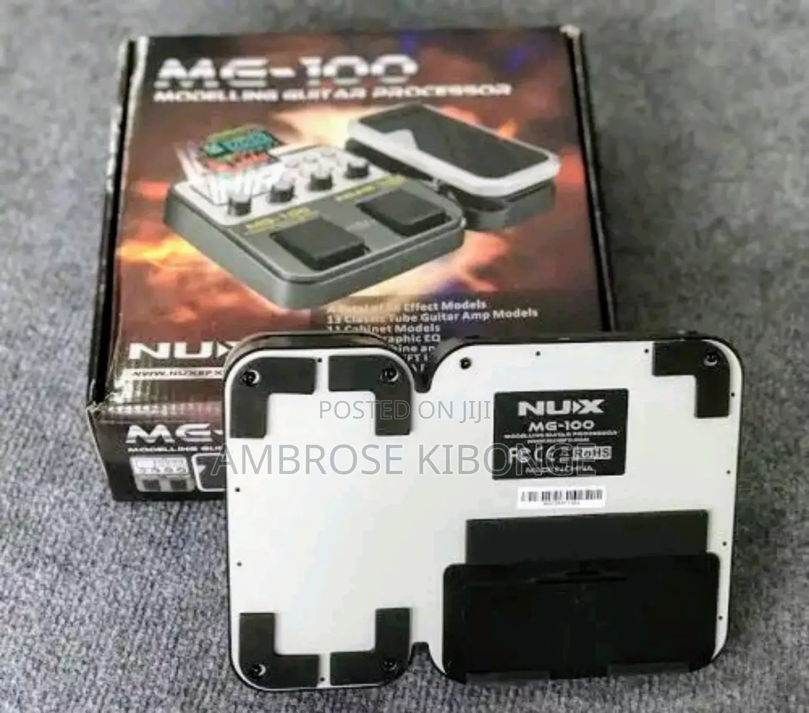 Premium Performance NUX MG-100 Processor Guitar Effect Pedal