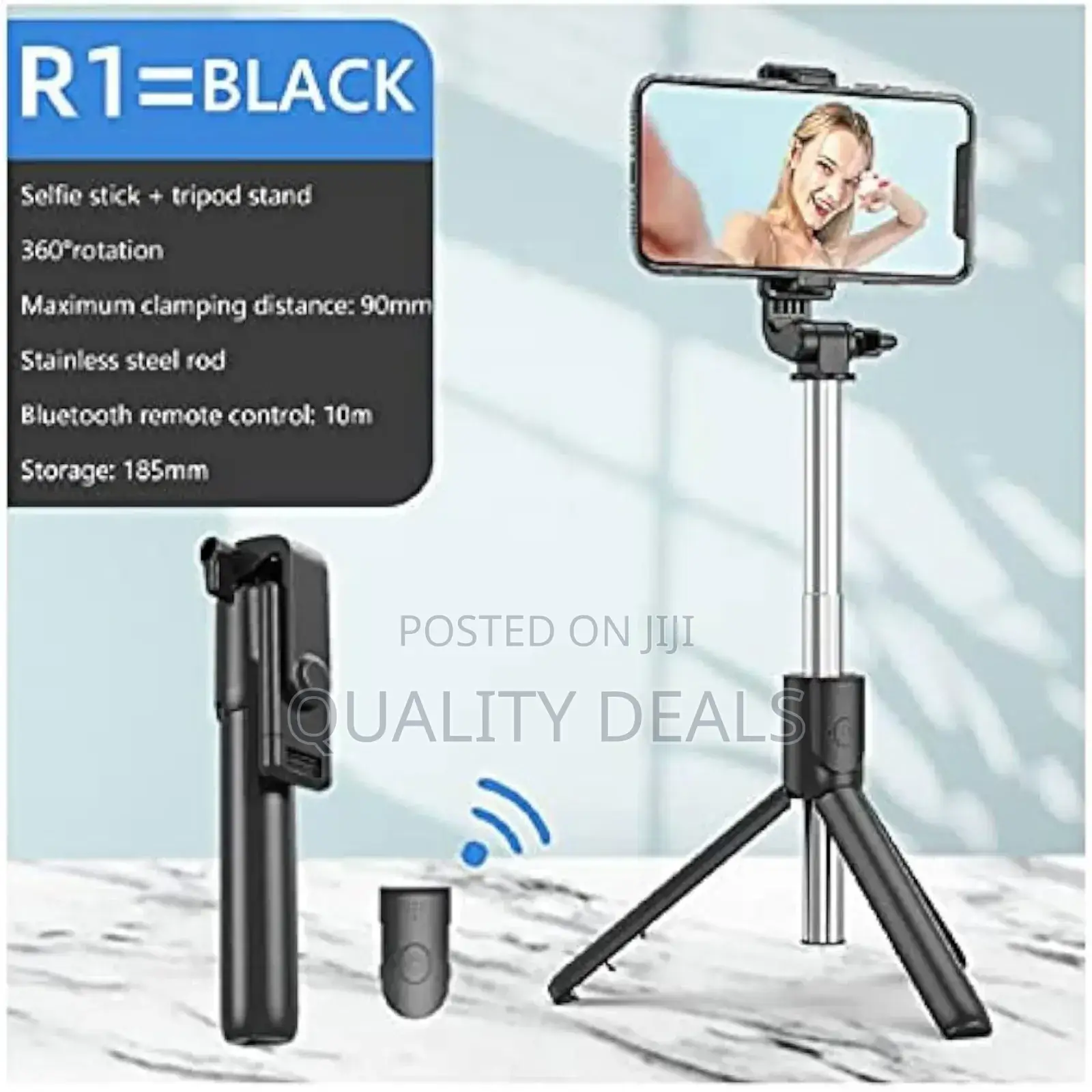 Bluetooth Selfie Stick and Tripod Stand