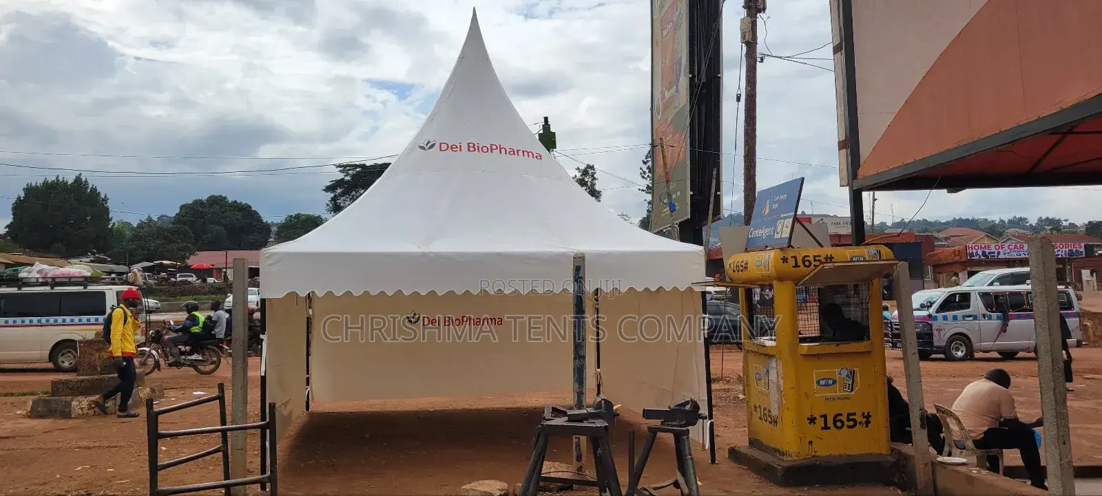 50 Seater Tent Hard PVC Korean Material