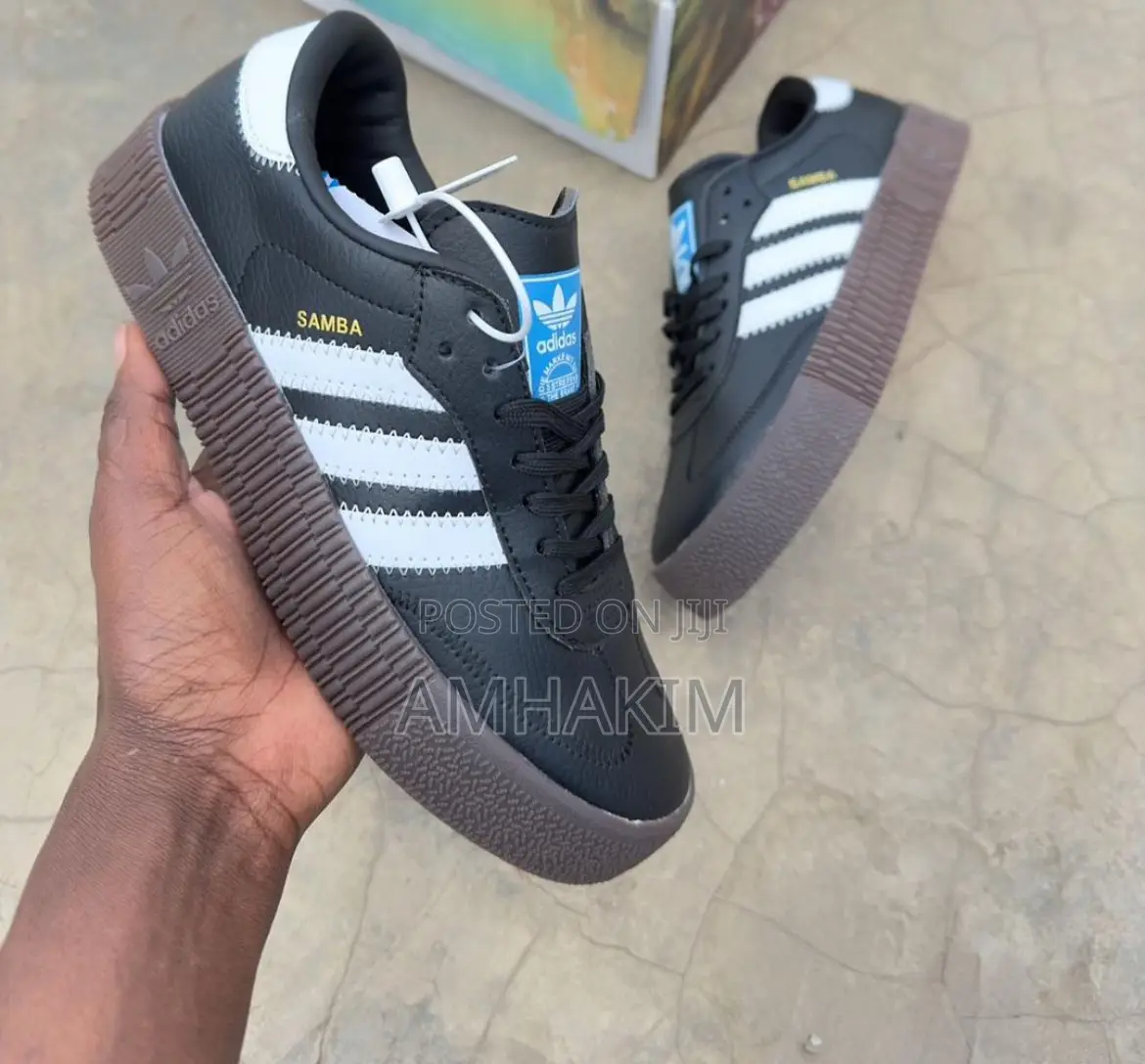 New Classic Adidas Sambarose Sneakers in Stock