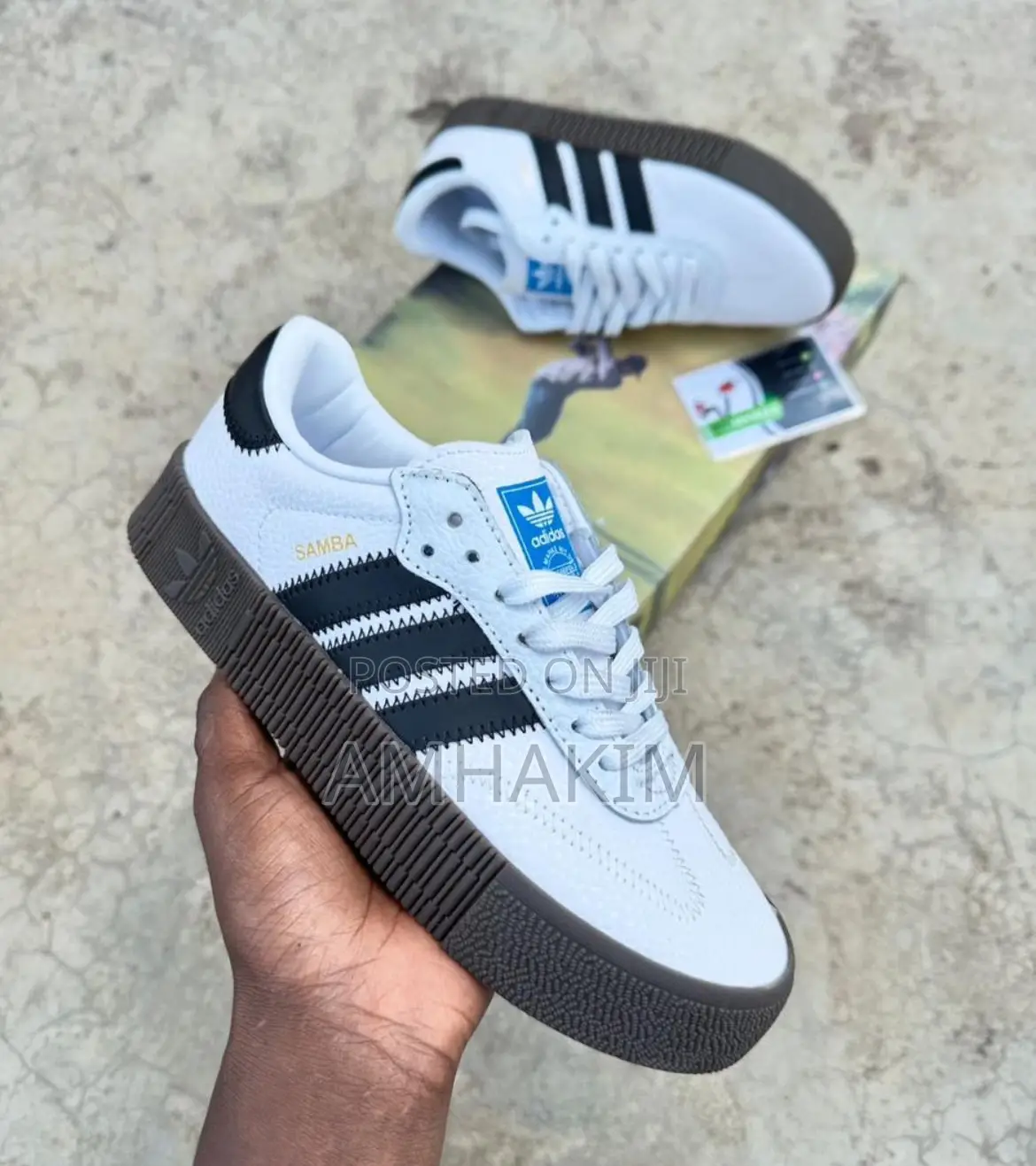 New Classic Adidas Sambarose Sneakers in Stock