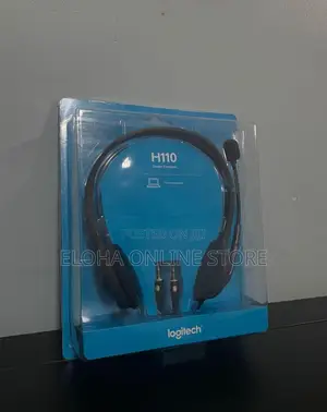 Logitech H110 Stereo Headset Black