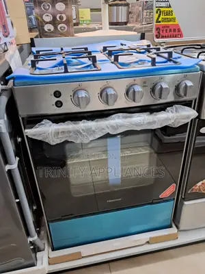 Hisense 60cm 4 Burners Full Gas Cooker,Gas Oven, Autoignite